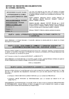 Conseil Municipal du 03 mars 2025