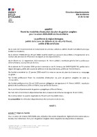 AP modalités PDG sangliers 2025-2026